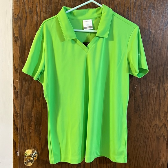 Nike Tops - Nike Bright Green Polo Shirt